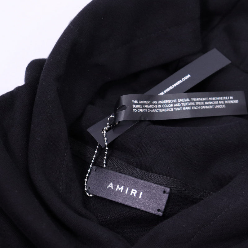 AMIRI Logo-Appliquéd Embroidered Cotton-Jersey Hoodies