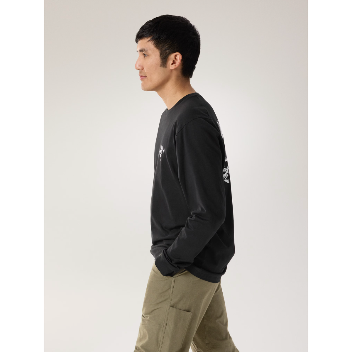 Arc'teryx Men's Kragg SL Cotton Bird Tile LS