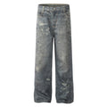 AC style high waist straight wide leg Jeans