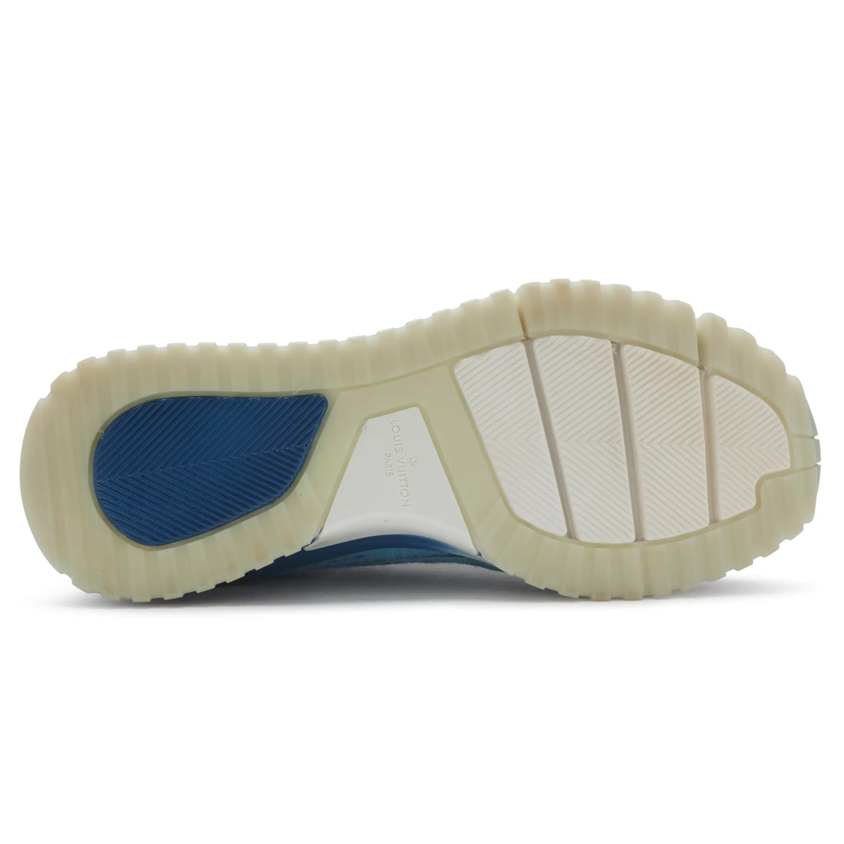 Louis Vuitton V.N.R Low Blue Knit Sneaker