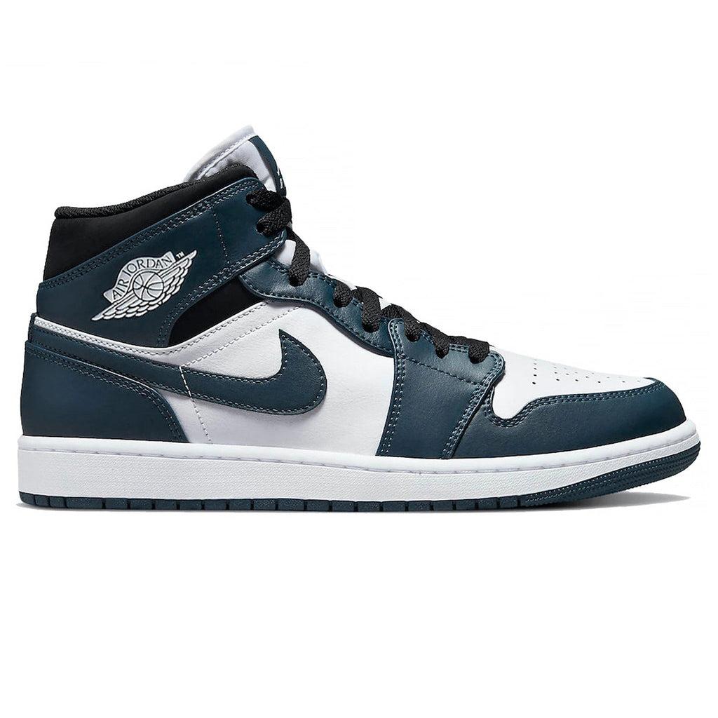 Air Jordan 1 Mid Dark Teal Sneakers - Green