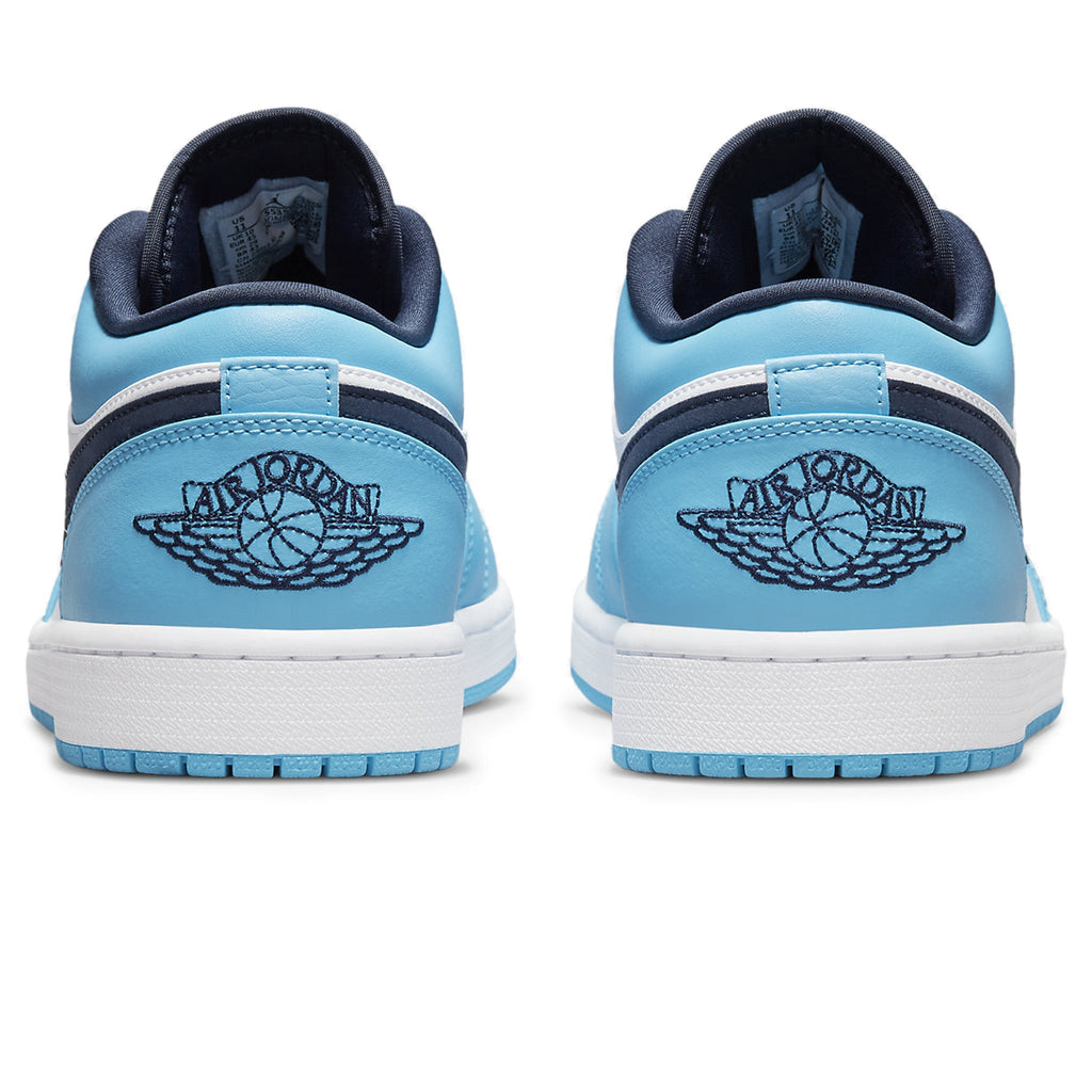 Air Jordan 1 Low UNC University Blue Black Sneakers