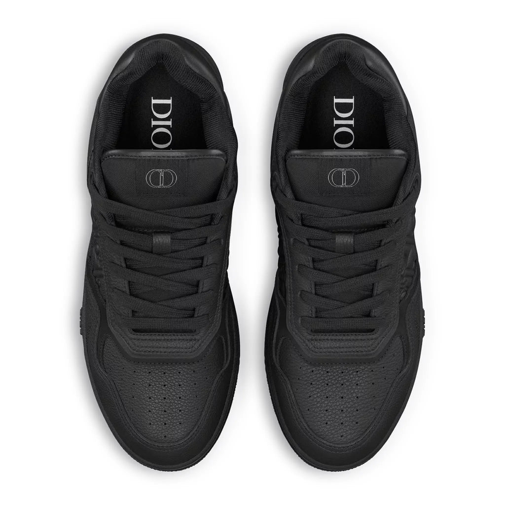 Dior B27 Uptown Black Grained Calfskin Sneaker