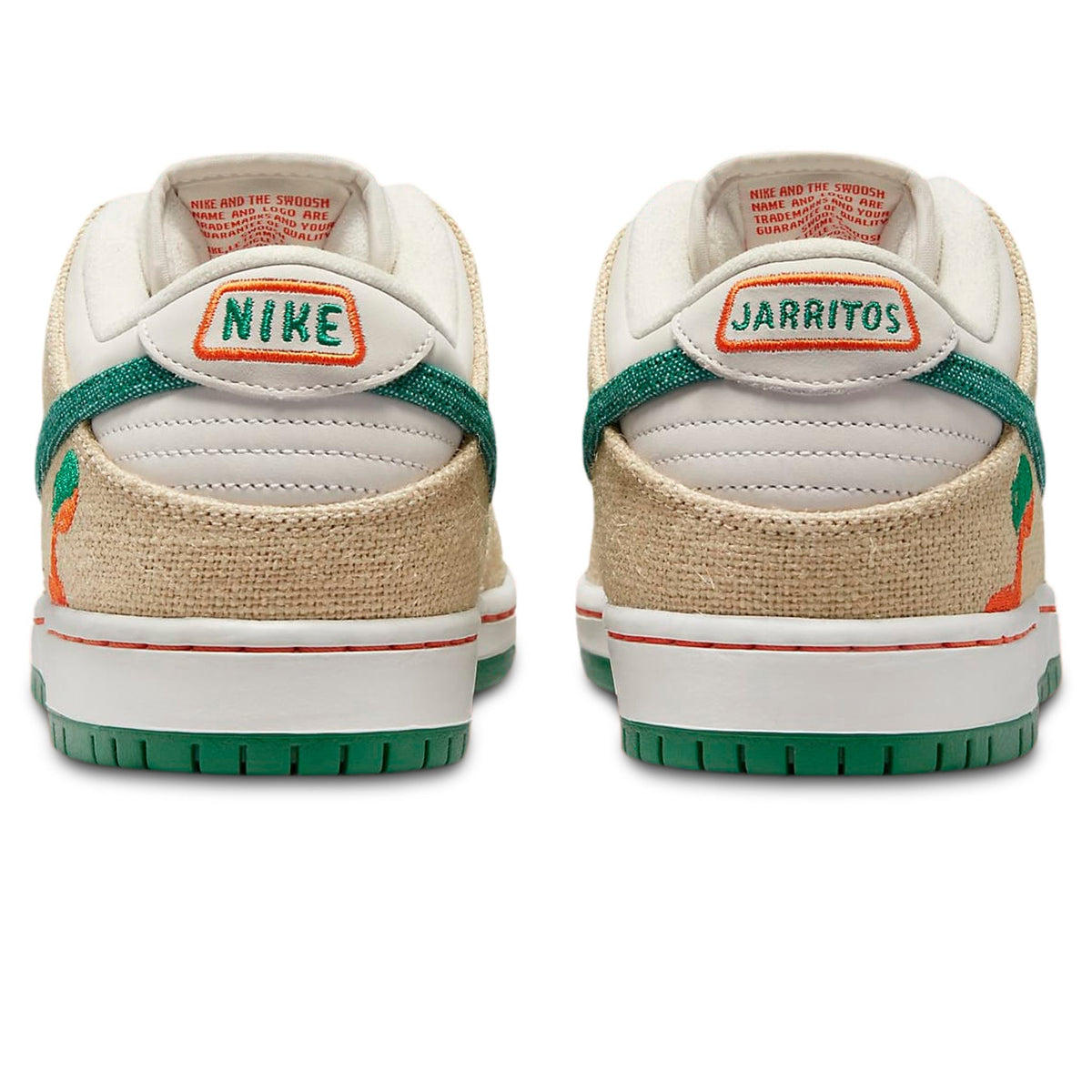 Jarritos x Nike SB Dunk Low Green White Sneakers - Beige