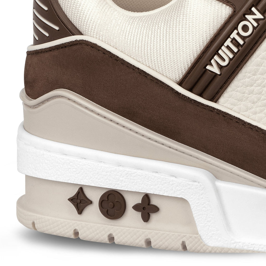Louis Vuitton LV Trainer Calf Leather Moka Sneaker - Brown