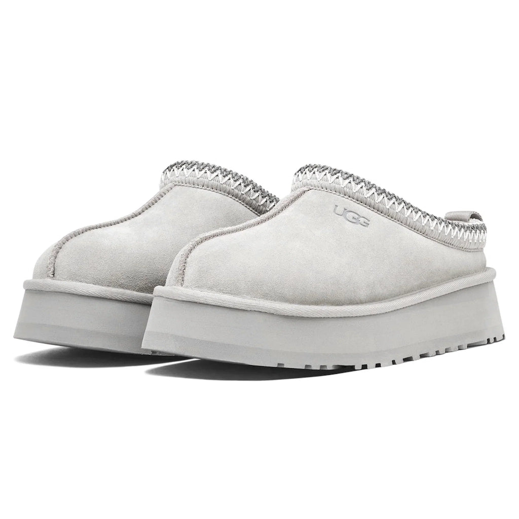 UGG Tazz Platform Seal Grey Slippers - Women's