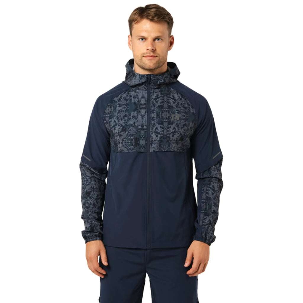 Reprimo Shibori Navy Windbreaker