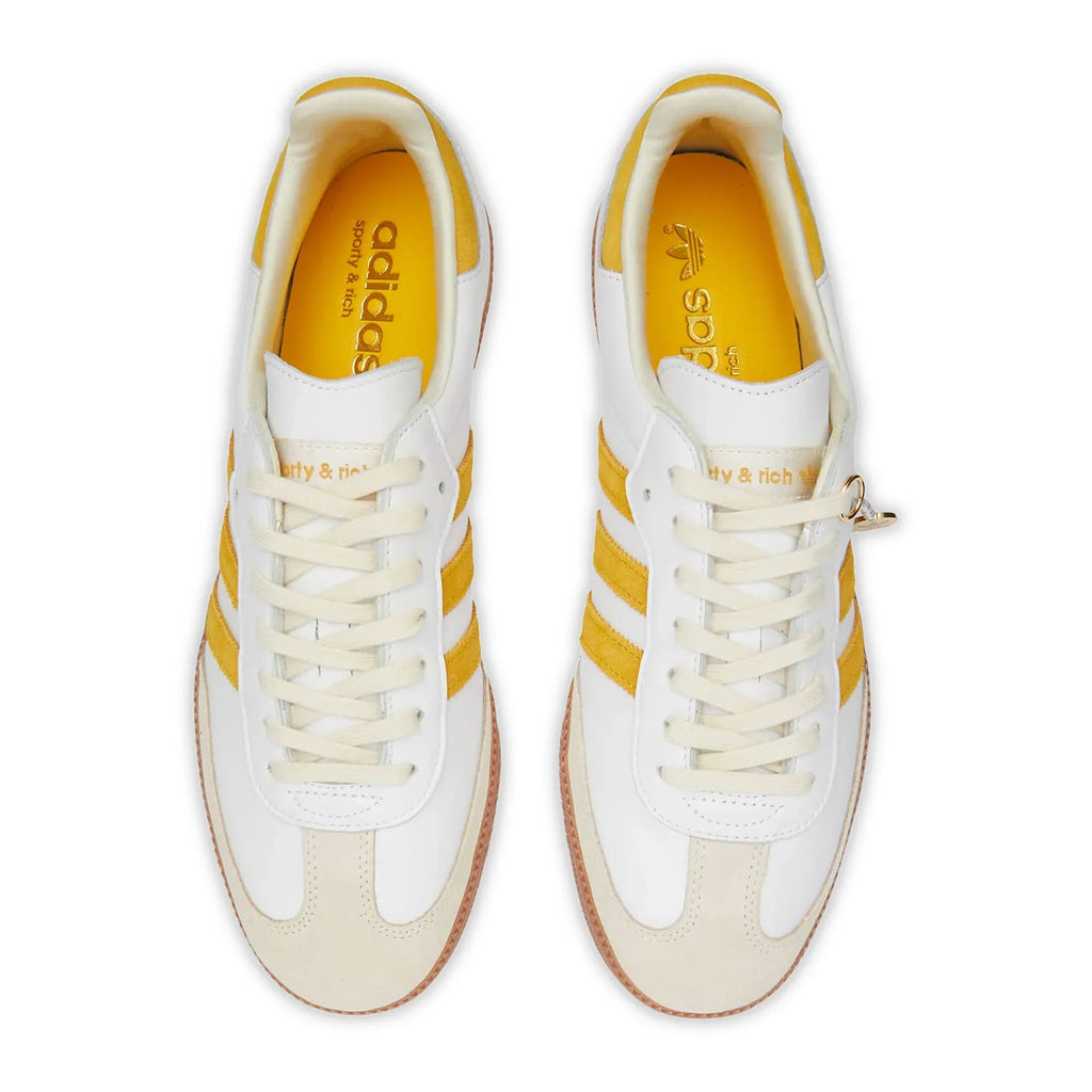 Adidas Samba OG Sporty & Rich White Bold Gold Sneakers