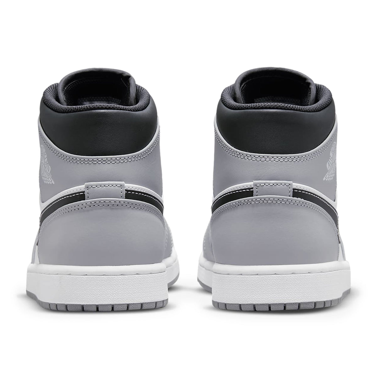 Air Jordan 1 Mid Light Smoke Grey Anthracite Sneakers
