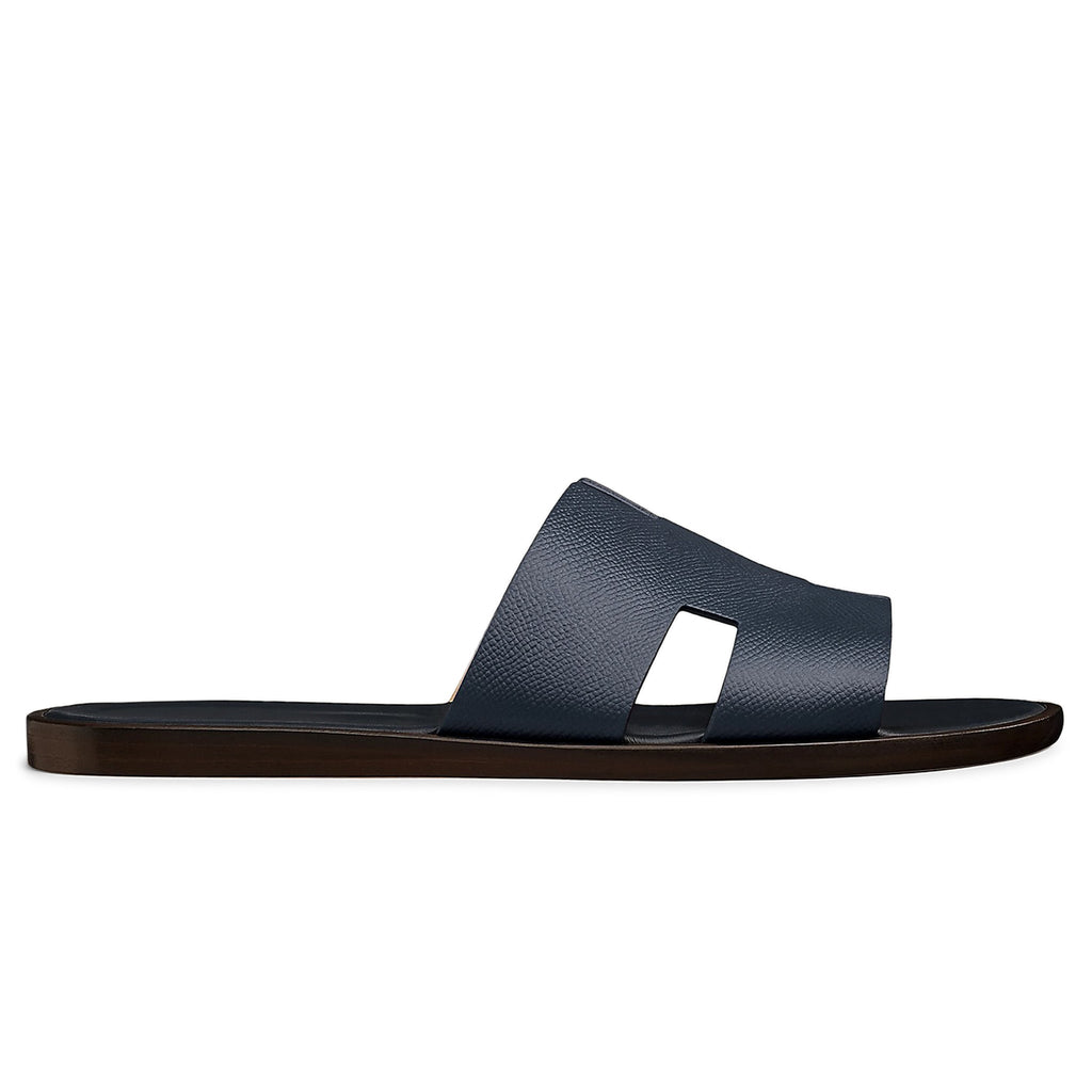 Hermès Paris Izmir Marine Sandal - Blue